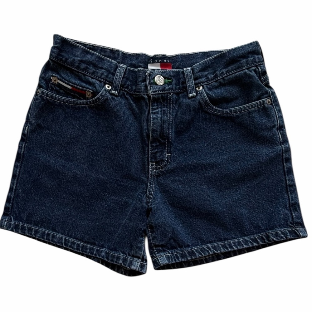 Tommy Hilfiger Women's Dark Blue Jean Shorts Size 7​